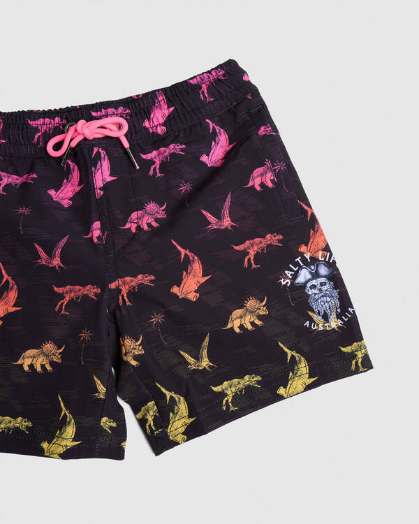 Salty Life Toddlers Triassic Elastic Waist Shorts for Mens