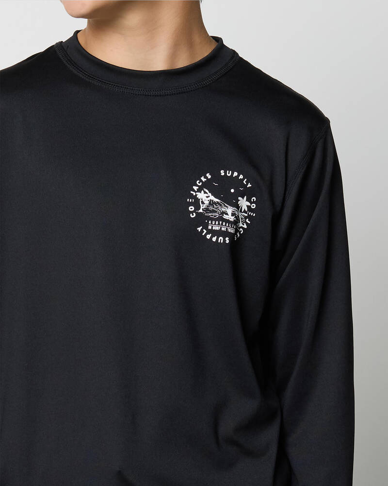 Jacks Boys' Escape Relaxed Long Sleeve Wetshirt for Mens
