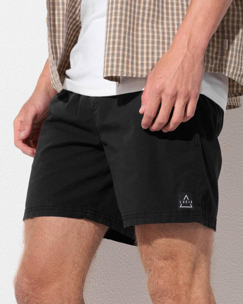 Lucid Dual Motion Elastic Waist Shorts for Mens