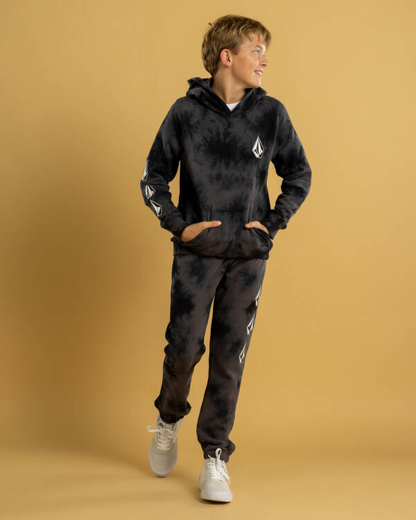Volcom Boys' Iconic Stone Plus Fleece Track Pants for Mens