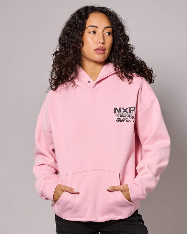 Nena & Pasadena Demand Box Fit Oversized Hoodie for Womens