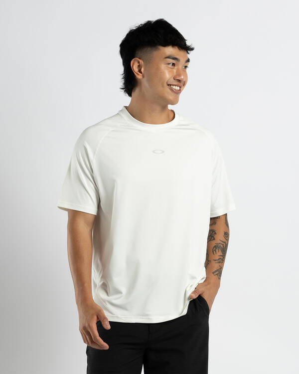 Oakley Repreve Ellipse Short Sleeve Rash Vest for Mens