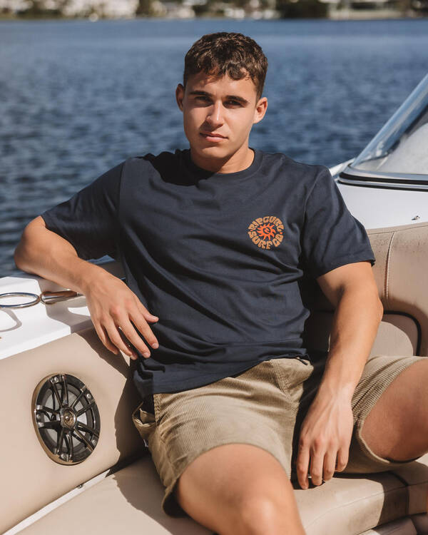 Rip Curl Pacific Rinse Circle T-Shirt for Mens