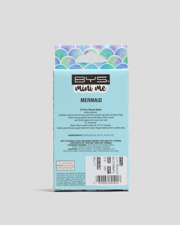 Get It Now Mini Me Mermaid Press on Nail Pack for Womens