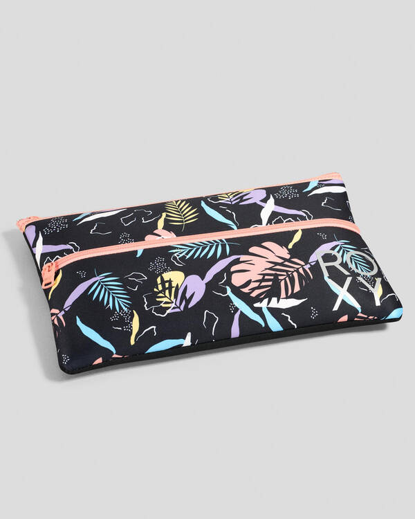 Roxy White Shoulder XL Pencil Case for Womens