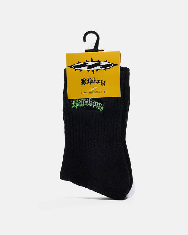 Billabong Creed Socks 2 Pack for Mens