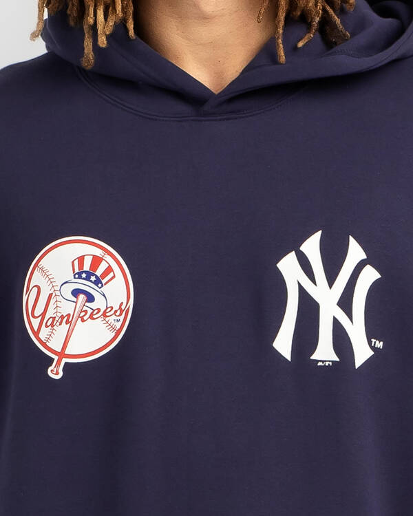 Majestic NY Yankees City Connect Crest Hoodie for Mens