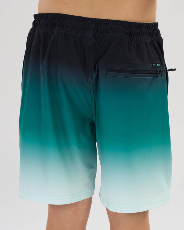 Skylark Boys' Brightside Elastic Waist Shorts for Mens