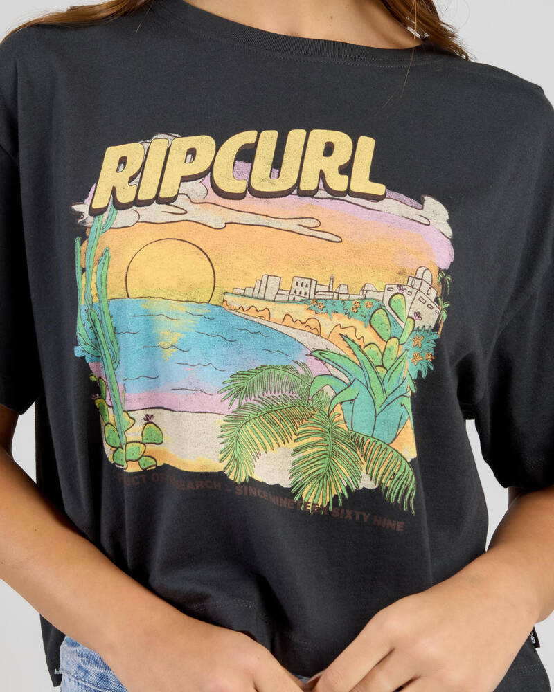 Rip Curl La Paloma Crop T-Shirt for Womens