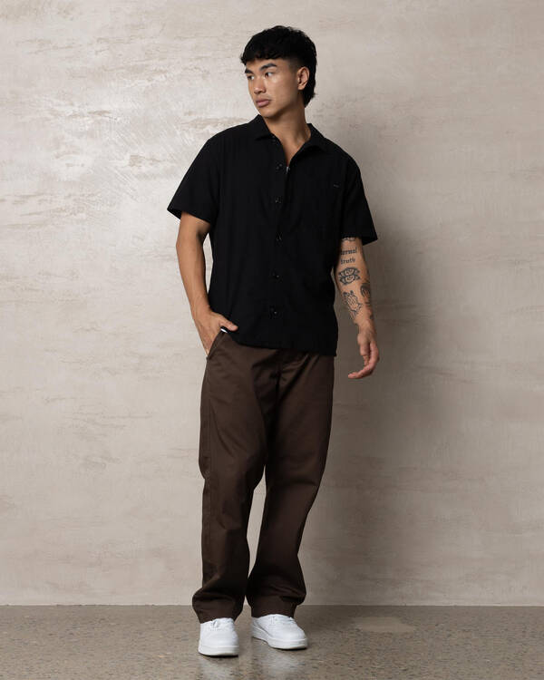 Rhythm Flag Short Sleeve Shirt for Mens