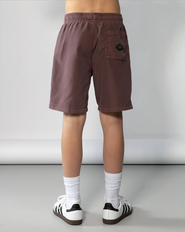Billabong Boys' All Day Overdye Layback Beach Shorts for Mens
