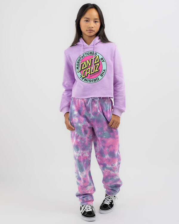 Santa Cruz Girls' MFG Retro Dot Front Hoodie for Womens