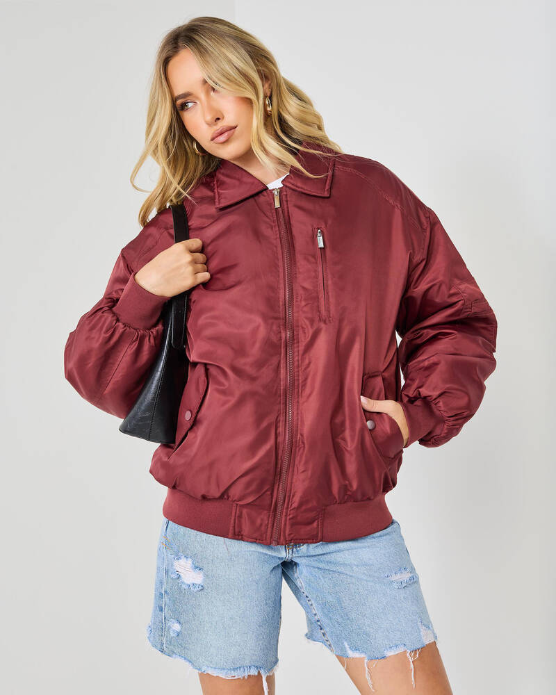 Ava And Ever Venice Bomber Jacket for Womens