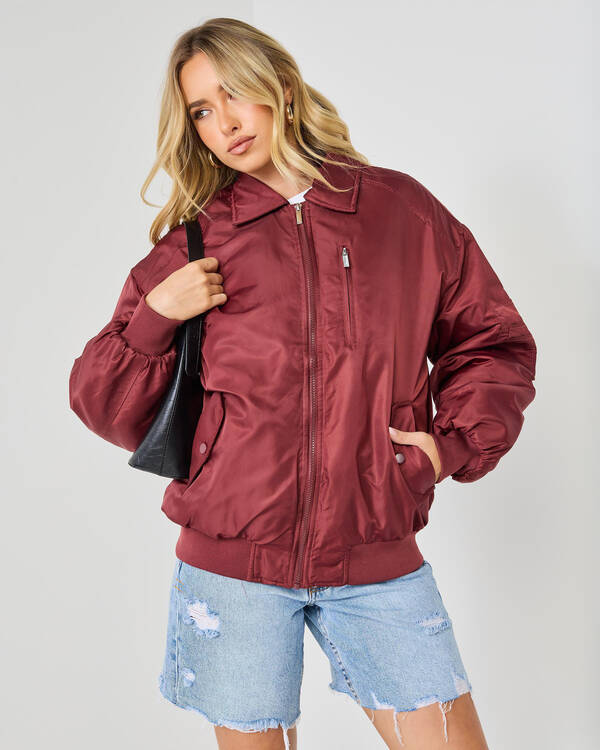 Ava And Ever Venice Bomber Jacket for Womens