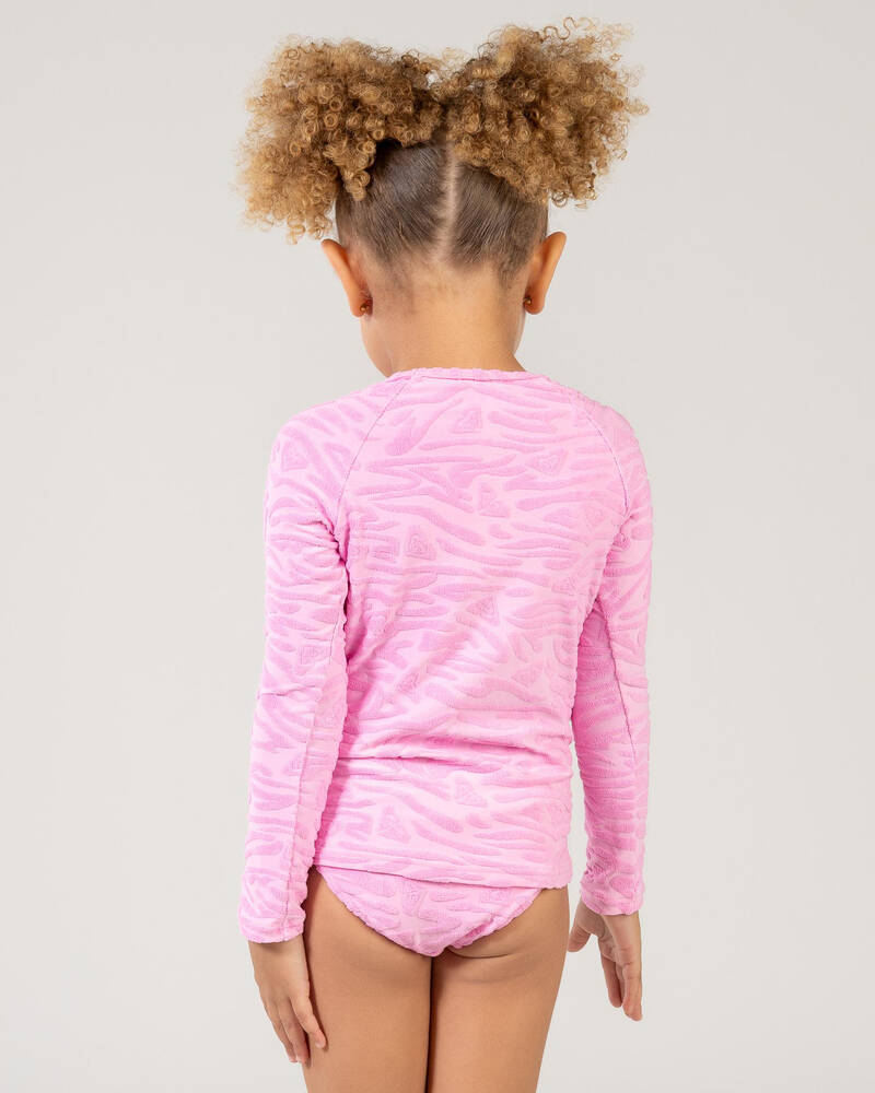 Roxy Toddlers' Animalia Long Sleeve Rash Vest Set for Womens