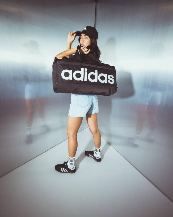 adidas Womens Linear Travel Bag for Womens