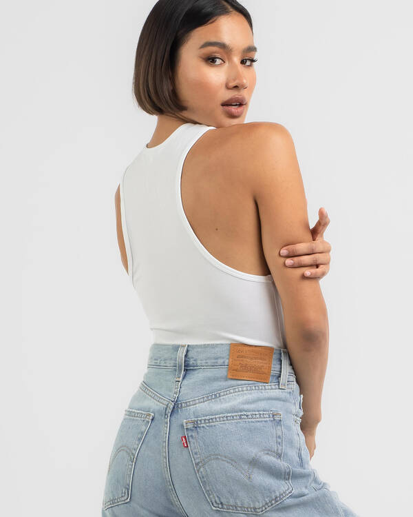Calvin Klein Dynamic Tank Bodysuit for Womens