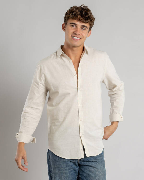 Skylark Hemp Long Sleeve Shirt for Mens