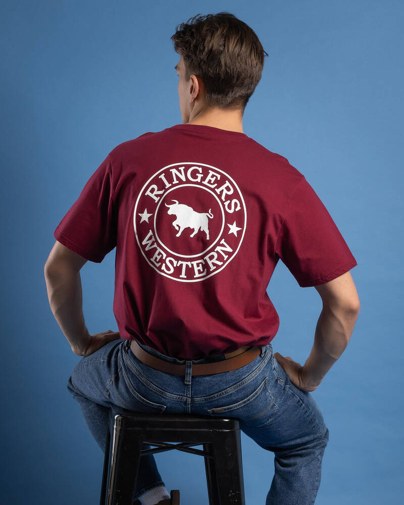 Ringers Western Signature Bull Relaxed T-Shirt for Mens