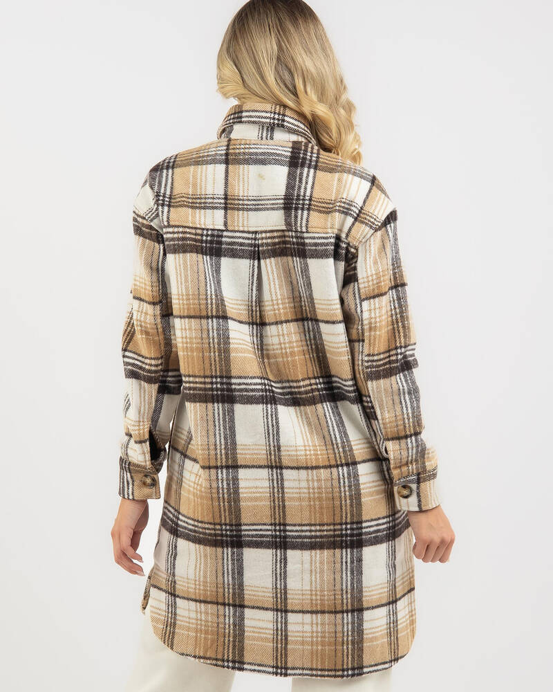 Mooloola Carson Long Shacket for Womens
