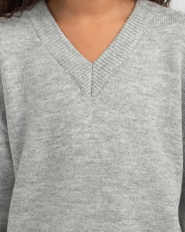Mooloola Girls' Hopkins V Neck Knit Jumper for Womens