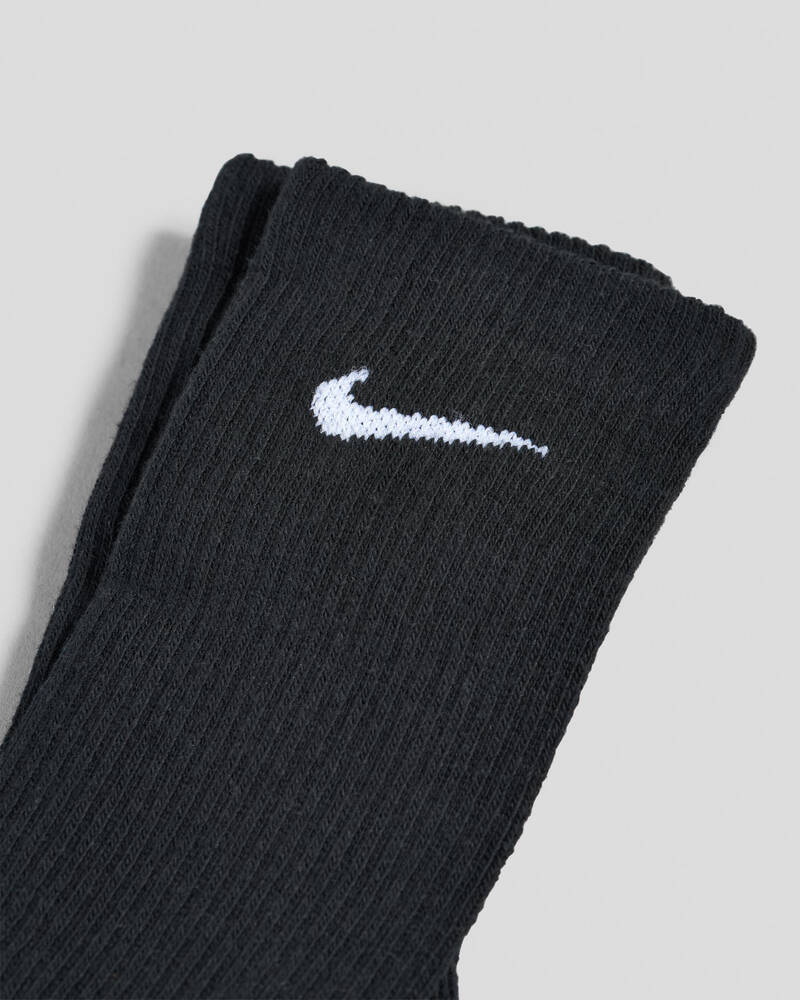 Nike Women's Everyday Plus Cushioned Training Crew Sock Pack for Womens