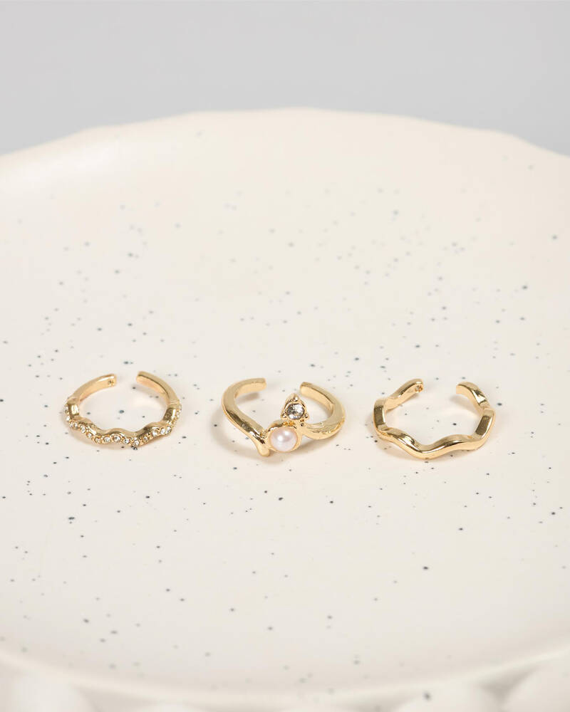 Karyn In LA Aubrey Toe Ring Pack for Womens