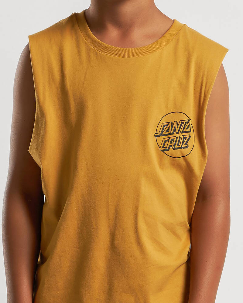 Santa Cruz Boys' Opus Screaming Hand Muscle Tank for Mens