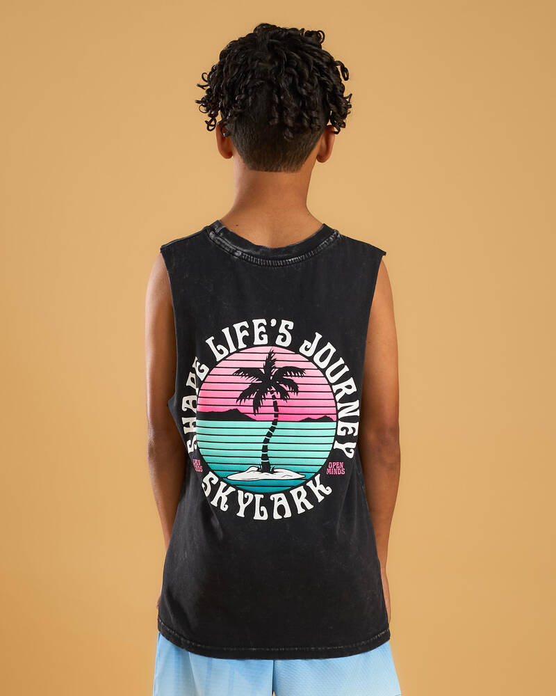 Skylark Boys' Halcyon Muscle Tank for Mens