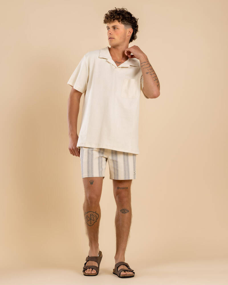 Rhythm Vintage Terry Polo Shirt for Mens