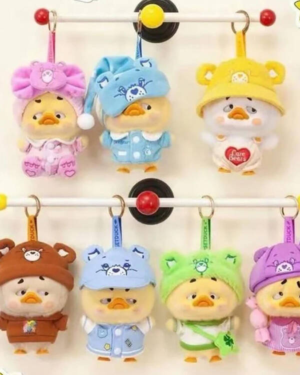 Upset Duck Care Bears x Upset Duck Be Rainbow Duck Blind Box for Unisex