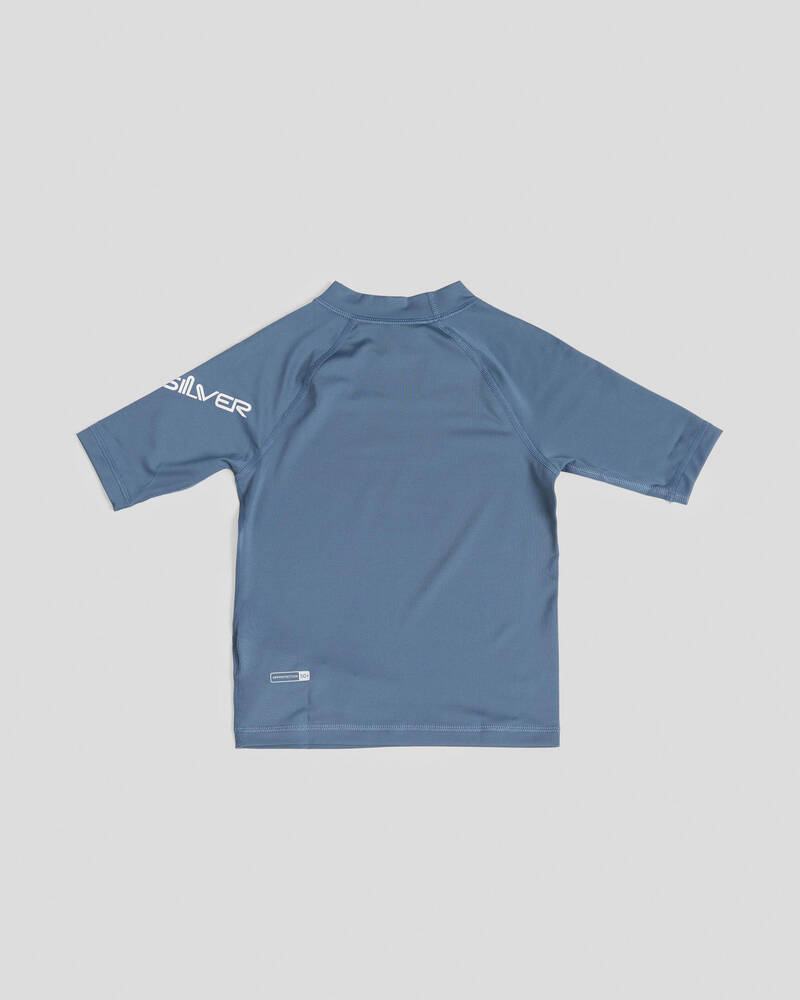Quiksilver All Time Toddler's Short Sleeve Rash Vest for Mens