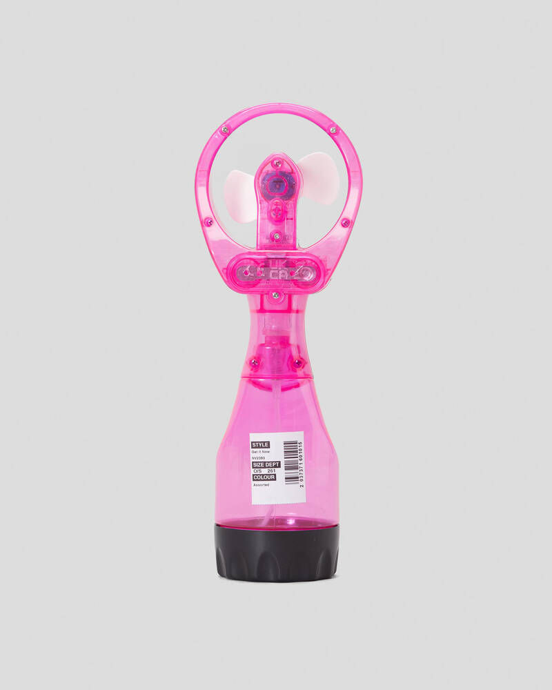 Get It Now Water Spray Fan for Womens