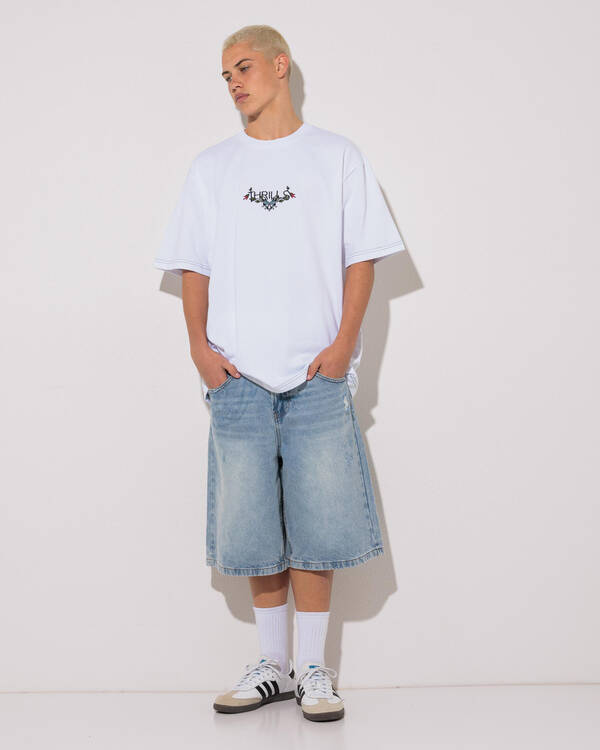Thrills Ornate Levels Oversize Tee for Mens