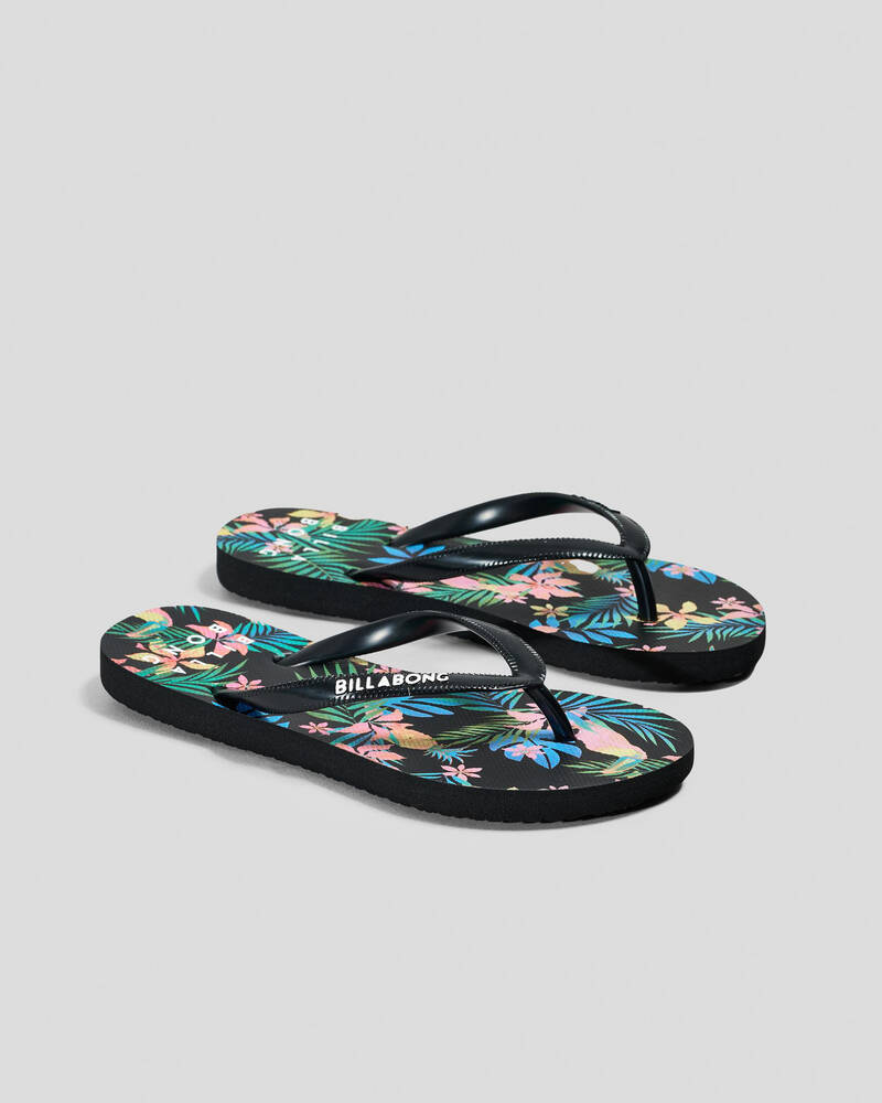 Billabong Girls' In Da Jungle Thongs for Womens