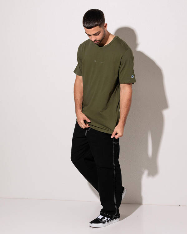 Champion Script Tonal T-Shirt for Mens