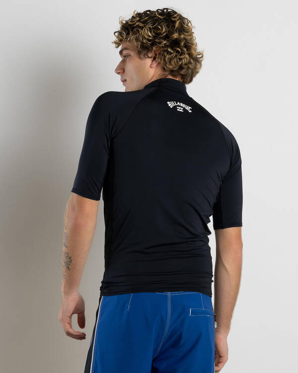 Billabong All Day Arch Short Sleeve Rash Vest for Mens