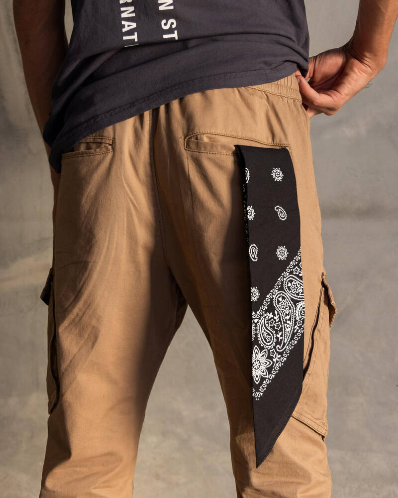 Get It Now Black Bandana for Mens