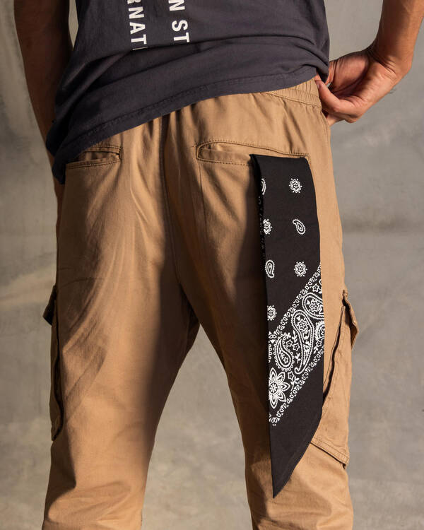 Get It Now Black Bandana for Mens