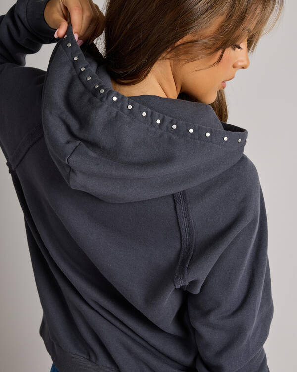 Afends Hardware Recycled Pull On Hoodie for Womens