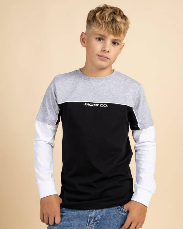 Boys' Cloudline Layered Long Sleeve T-Shirt