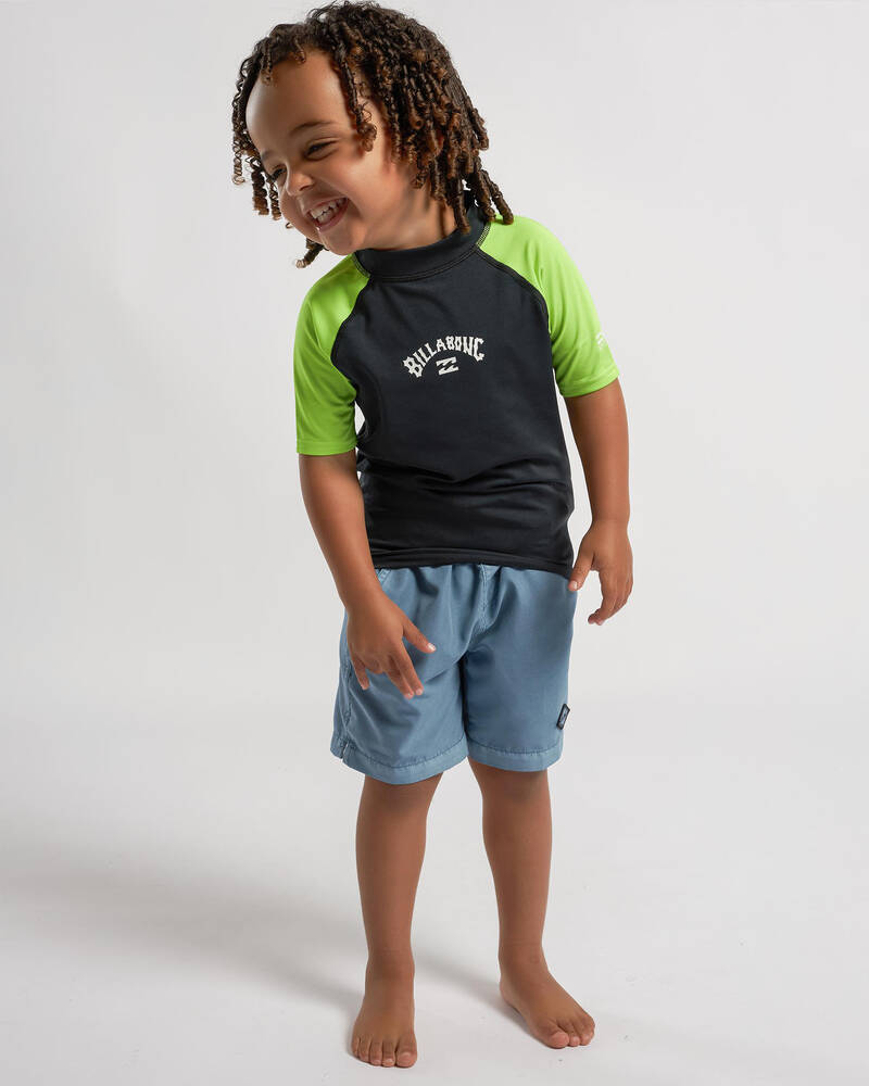 Billabong Toddlers' All Day Overdye Layback Beach Shorts for Mens