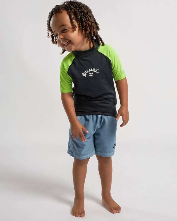 Billabong Toddlers' All Day Overdye Layback Beach Shorts for Mens