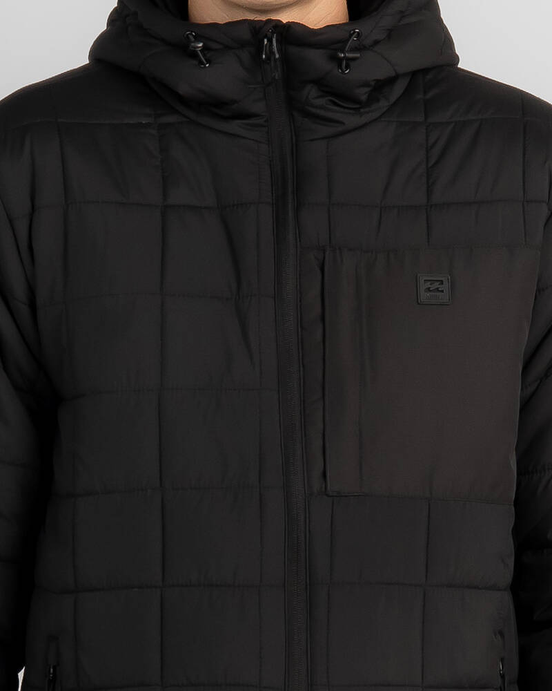 Billabong Journey Puffer Hooded Jacket for Mens