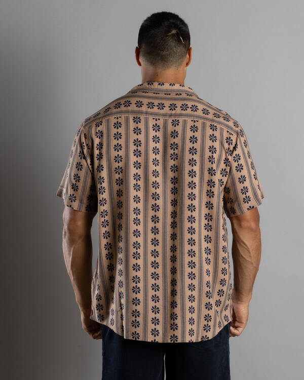 RVCA Daisied Short Sleeve Shirt for Mens