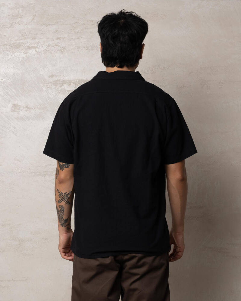 Rhythm Flag Short Sleeve Shirt for Mens