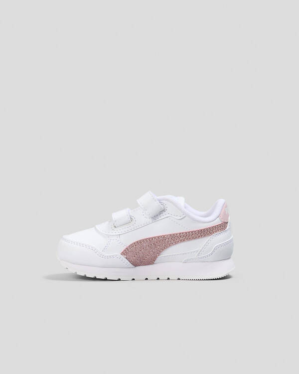 Puma Toddlers' ST Runner V4 SL Glitter V Shoes for Womens