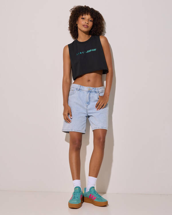 Santa Cruz Phase Dot Centre Muscle Tank Top for Womens