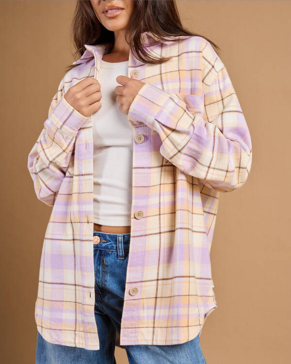 Rip Curl High Tide Soft Flannel Shirt for Womens