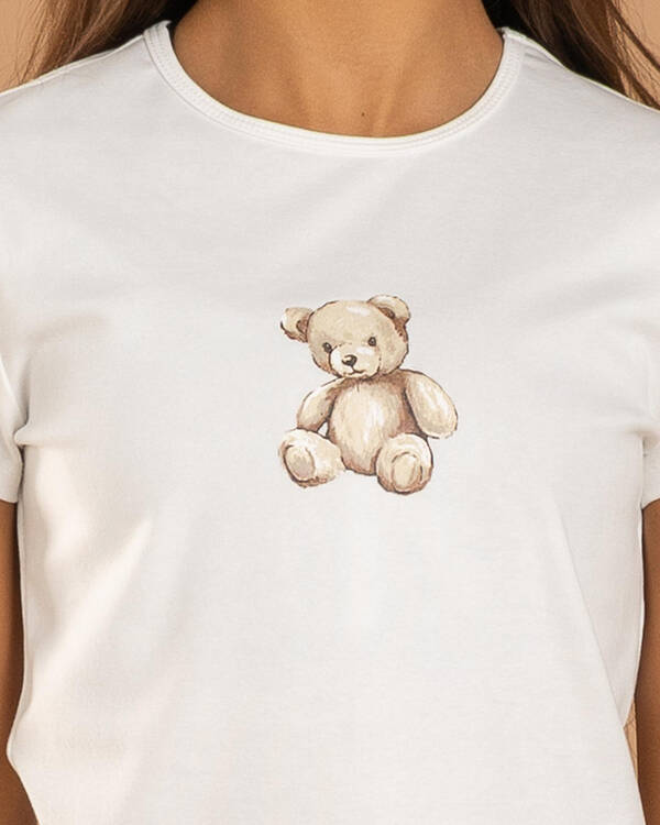 Mooloola Girl's Teddy Bear Top for Womens